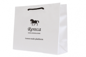 紙袋パターン　白黒